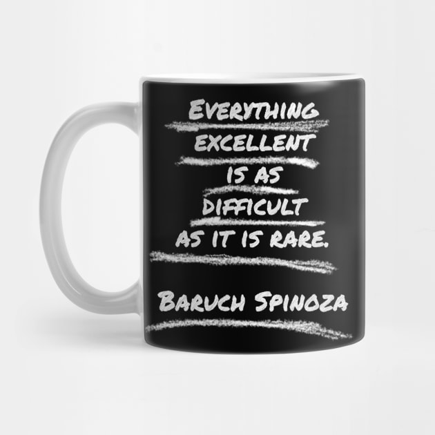 Quote Of Baruch Spinoza by Raimondi